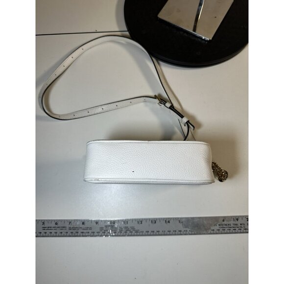 Michael Kors White Cross Body Bag With belt Loops - Picture 4 of 11